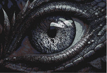 Load image into Gallery viewer, Dragon Eye Wall Hanging / Bed Cover - PDF Download Pattern Only