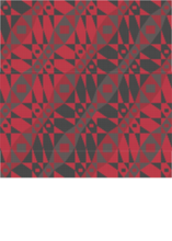Load image into Gallery viewer, Red & Black Waves Lap Blanket- PDF Download Pattern Only