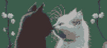 Load image into Gallery viewer, Pair of Cats Wall Hanging - PDF Download Pattern Only