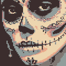 Load image into Gallery viewer, Dia de Los Muertos 3.0 Veil of Roses - PDF Download Pattern Only