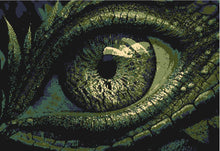 Load image into Gallery viewer, Dragon Eye Wall Hanging / Bed Cover - PDF Download Pattern Only