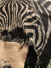 Load image into Gallery viewer, Three Color Zebra Graphgan Lap Blanket - PDF Download Pattern Only