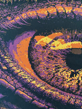 Load image into Gallery viewer, Dragon Eye Wall Hanging / Bed Cover - PDF Download Pattern Only