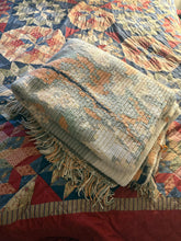 Cargar imagen en el visor de la galería, Woman & Flowers Double Exposure Wall Hanging / Bed Cover - PDF Download Pattern Only