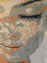 Cargar imagen en el visor de la galería, Woman & Flowers Double Exposure Wall Hanging / Bed Cover - PDF Download Pattern Only