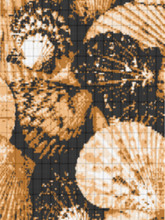 Load image into Gallery viewer, Sea Shells Graphgan Lap Blanket - PDF Download Pattern Only