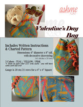 Load image into Gallery viewer, Valentine's Day Bag - PDF Download Pattern Only