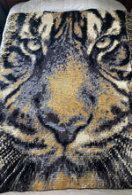 Load image into Gallery viewer, Tiger Graphgan Lap Blanket - PDF Download Pattern Only