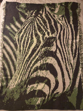Load image into Gallery viewer, 2 Lap Blanket Patterns - Zebra (3-color & 4-color patterns) PDF Download Pattern Only