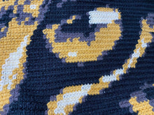 Load image into Gallery viewer, Leopard Graphgan Lap Blanket - PDF Download Pattern Only