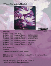 Load image into Gallery viewer, Ms. Lily Lap Blanket - PDF Download Pattern Only
