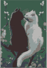 Load image into Gallery viewer, Pair of Cats Wall Hanging - PDF Download Pattern Only
