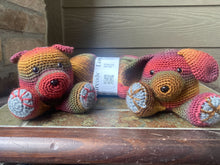 Load image into Gallery viewer, Stuffed Animals Bear &amp; Dog Pair Amigurumi - PDF Download Pattern Only
