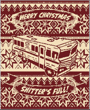 Load image into Gallery viewer, Christmas Vacation Lap Blanket - PDF Download Pattern Only
