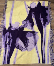 Load image into Gallery viewer, Japanese Iris Lap Blanket - PDF Download Pattern Only
