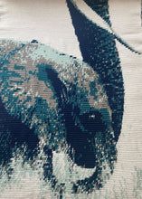 Load image into Gallery viewer, Elephant Pair Graphgan Lap Blanket - PDF Download Pattern Only
