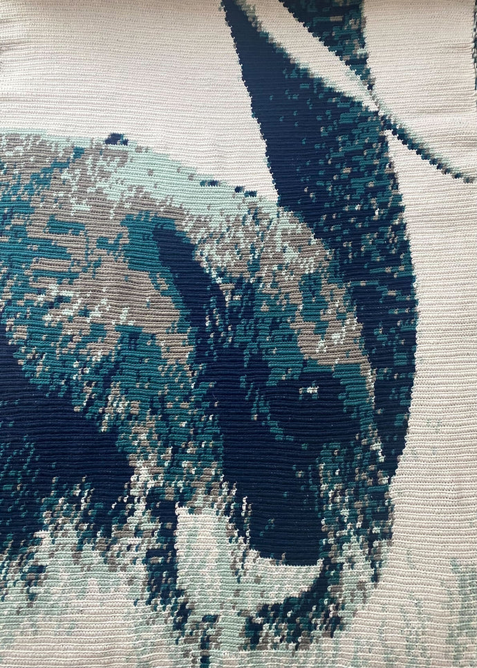 Elephant Pair Graphgan Lap Blanket - Modèle de téléchargement PDF uniquement